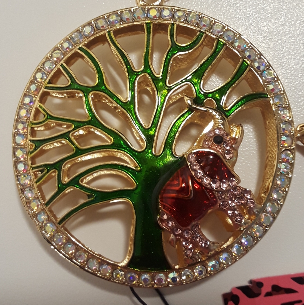 Betsey Johnson tree of Hope with elephant